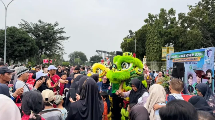 CFD Terakhir jelang Ramadan di Pekanbaru Tetap Meriah